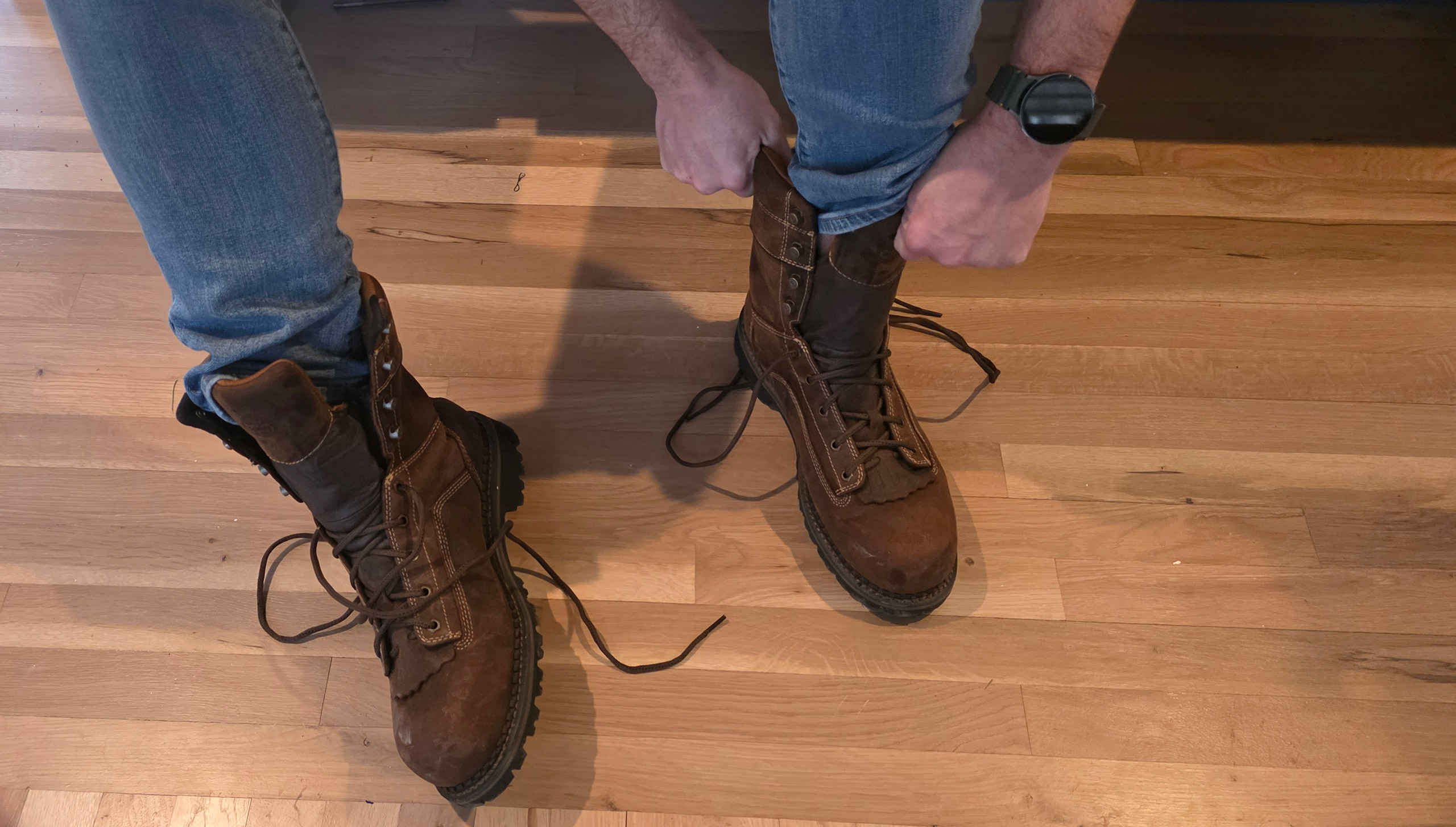 Georgia Boot AMP LT Logger Composite Toe Insulated Waterproof Work Boot