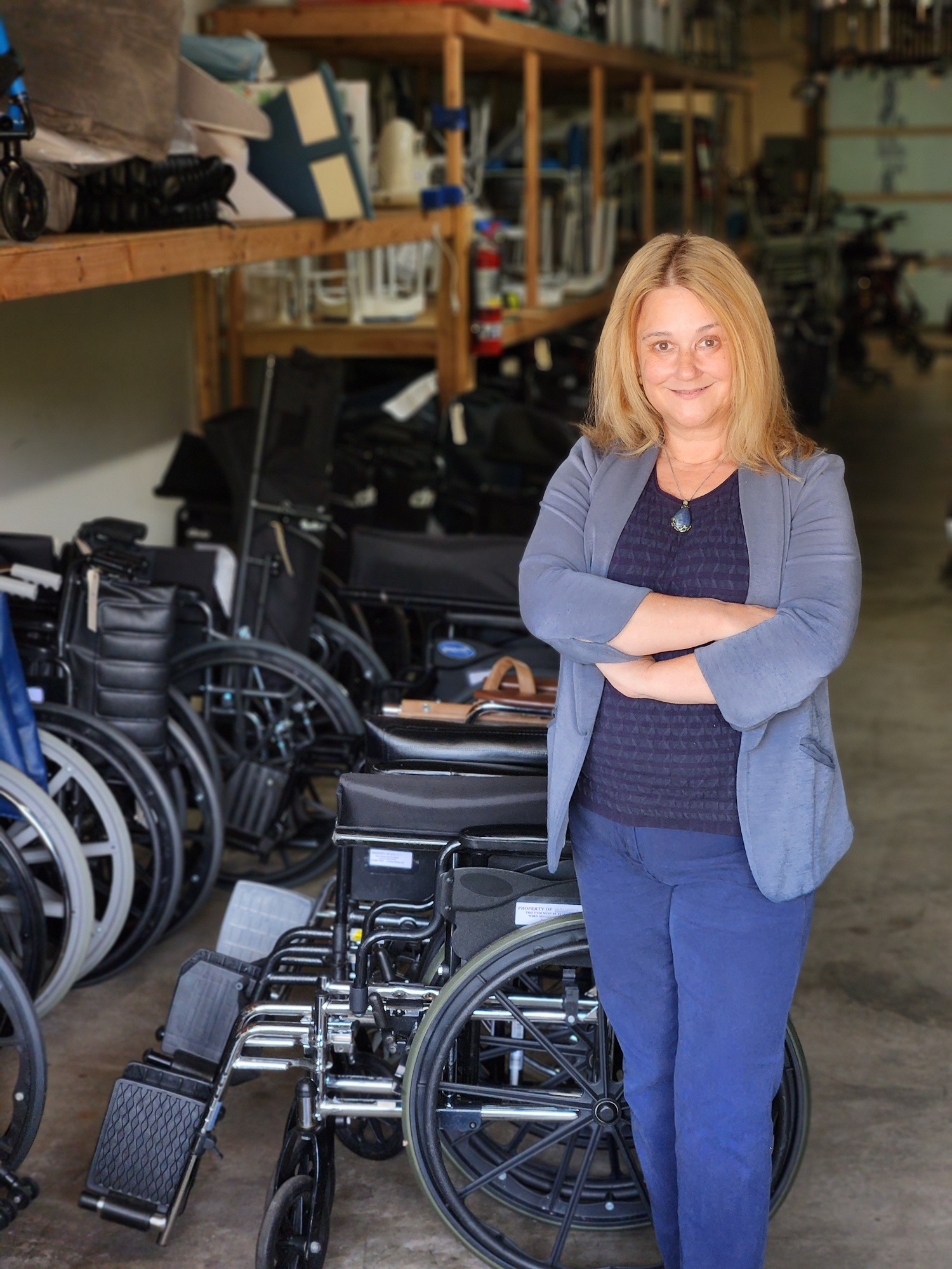 Karen Lanter in Warehouse-7-2024